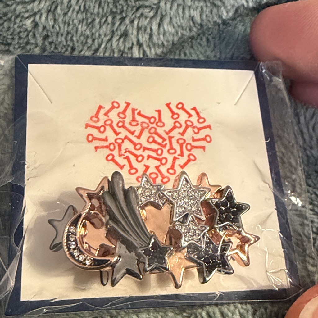 Keep Collective Starry Charm In Hematite Silver Rose Gold Mixed Metals 26$